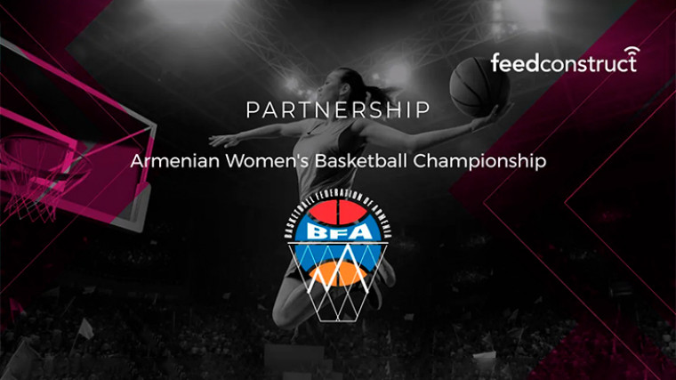 FeedConstruct obtiene los derechos para el campeonato de basquet femenino de Armenia
