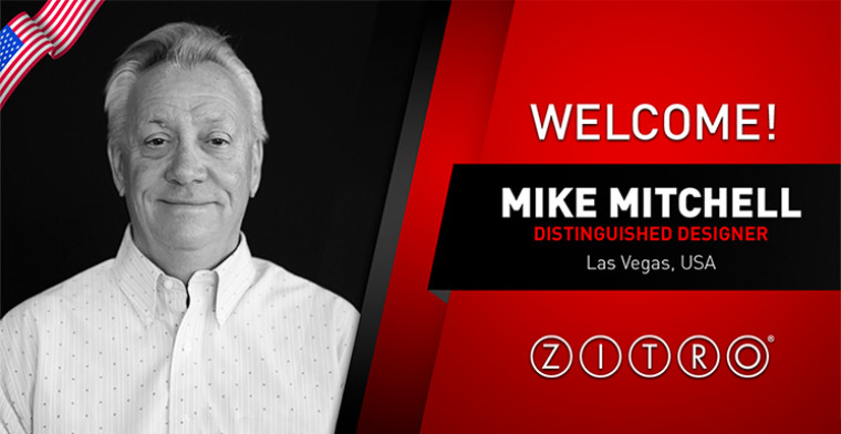 Zitro announces the appointment of Mike Mitchell as Distinguished Designer