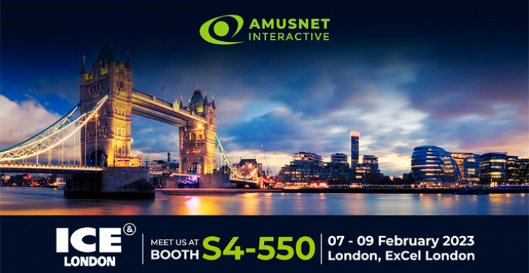 Amusnet is coming with a bang to ICE London 2023