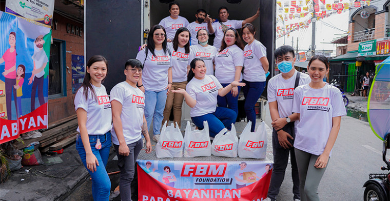 FBM Foundation’s Bayanihan para sa kababayan program kicks-off in January with initiative in Manila