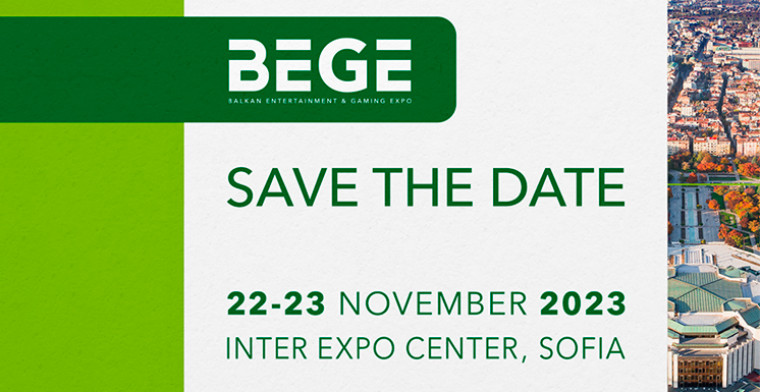 Save the date for BEGE Sofia on 22 & 23 November