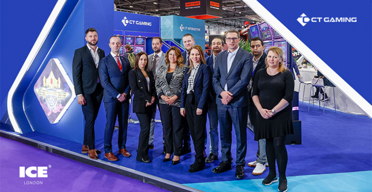 CT Gaming's team exceeded its objectives by opening new business opportunities at ICE 2023