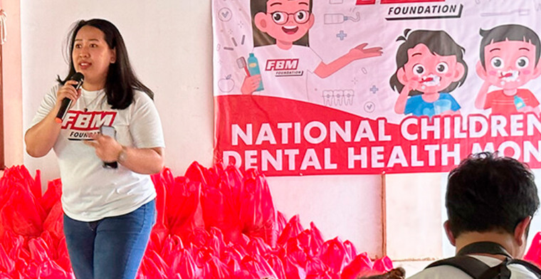 FBM® Foundation promotes Dental Health Month with awareness initiative in Subic