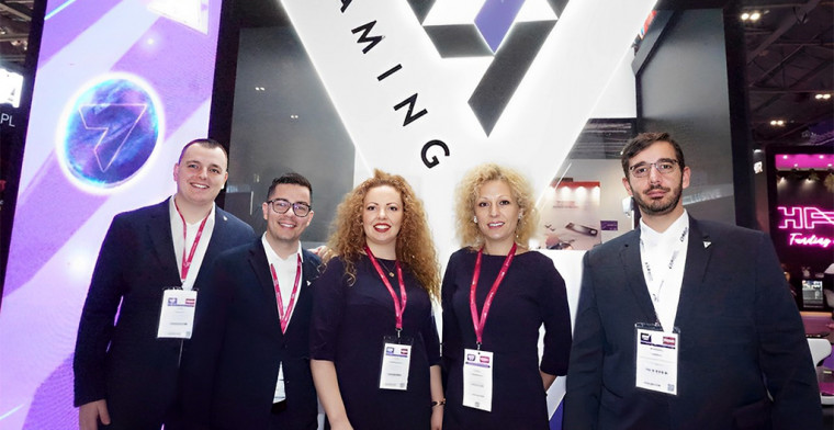 7777 Gaming had an attractive and innovative presence at ICE London show