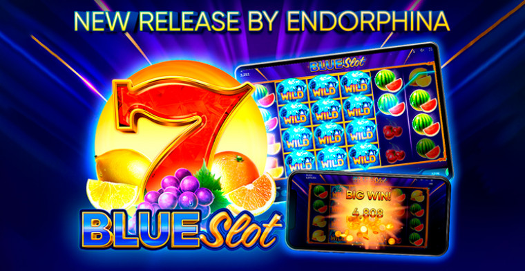 Endorphina lanza su nuevo juego Blue Slot