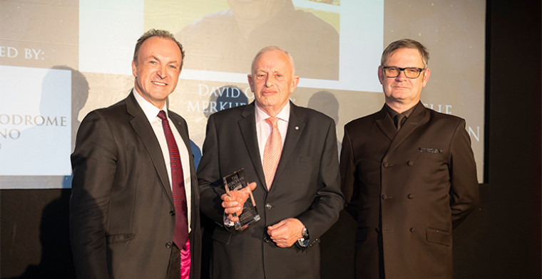 David Orrick recibe el premio European Casino Award
