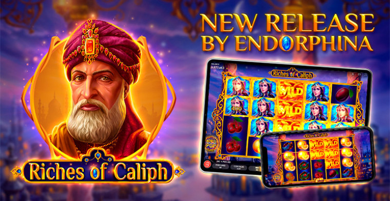 Endorphina lanza Riches of Caliph, la nueva tragamonedas!