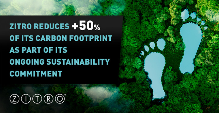 Zitro achieves major milestone in carbon footprint reduction
