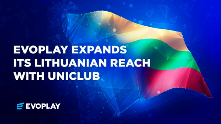 Evoplay aumenta el alcance en el Báltico en un acuerdo con Uniclub Lituania
