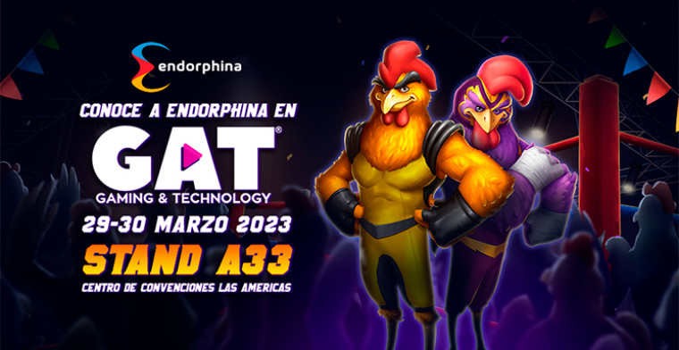Endorphina to attend GAT Expo Cartagena 2023