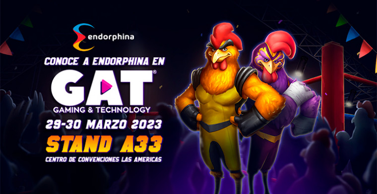 Endorphina asistirá a GAT Expo Cartagena 2023