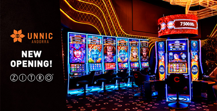 Zitro machines at UNNIC: first-ever casino in Andorra