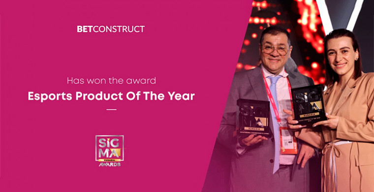 BetConstruct recibe el Premio al Producto Esports del Año en SiGMA Eurasia