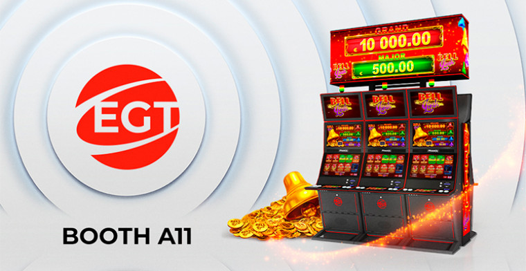 EGT’s Phoenix slot cabinet will rise at GAT Gaming & Technology Expo in Cartagena