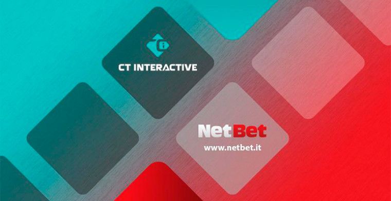 Los juegos de CT Interactive se lanzan con NetBet Italia