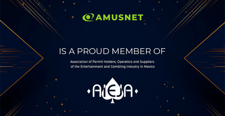 Amusnet se une a AIEJA, la Unión de la Industria del Entretenimiento y Juego en México