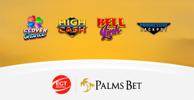 EGT Digital with a significant milestone in Bulgaria: 52 games are live on Palms Bet’s website