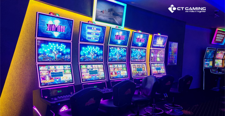 El gabinete de tragamonedas Next de CT Gaming hace su lanzamiento en Max Bet's Halls en Bucarest