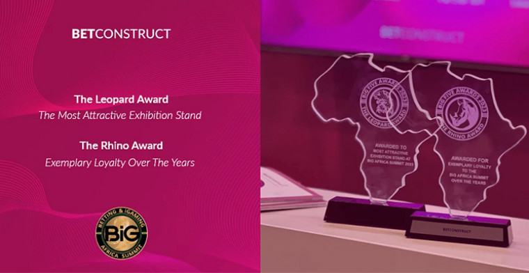 BetConstruct receives Two Main Awards from the 9th Annual BiG Africa Summit