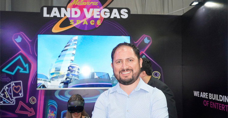 “A la gente le ha encantado nuestro producto y la novedad de poder vivir por primera vez la experiencia del metaverso” David Fica Jaque, Land Vegas