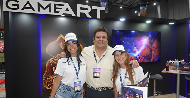 GameArt showcased their high quality and top popular online slots games at GAT Expo