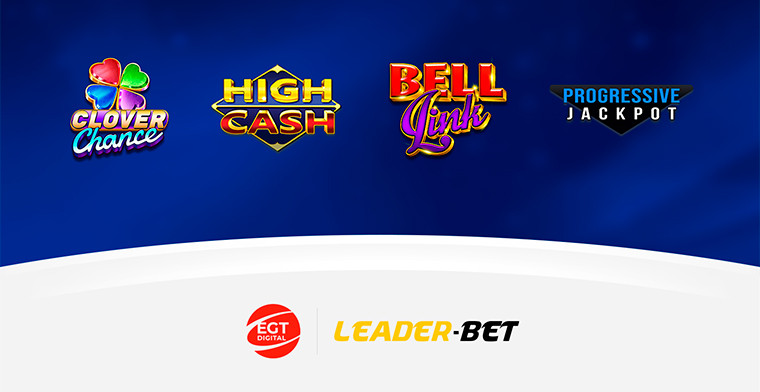 The gaming titles of EGT Digital are available on Leader-bet’s online site