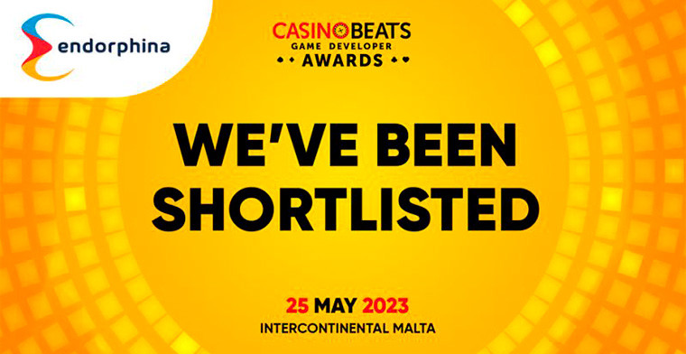 Endorphina has been shortlisted for the Casino Beats Awards