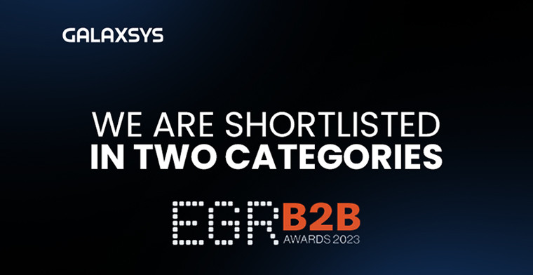 Galaxsys shortlisted for two categories at EGR B2B Awards 2023