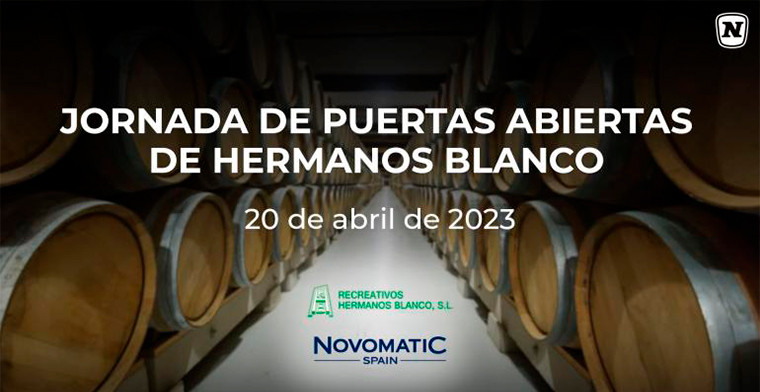 Novomatic Spain estará con los Hermanos Blanco en su Jornada de Puertas Abiertas