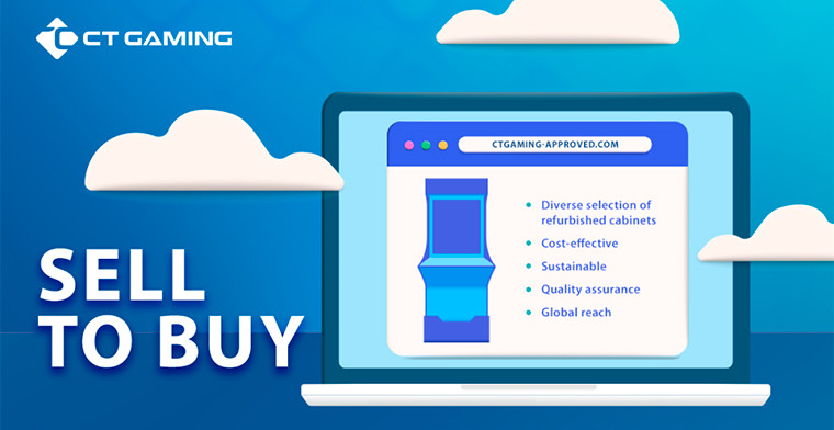 Vender para comprar: su plataforma Go-To para gabinetes de tragamonedas renovados de alta calidad, por CT Gaming