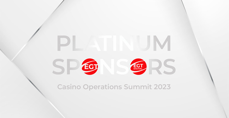 EGT y EGT Digital serán patrocinadores platino de Casino Operations Summit en Bucarest