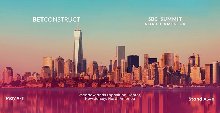 BetConstruct asistirá a la Cumbre SBC en Norteamérica del 9 al 11 de mayo