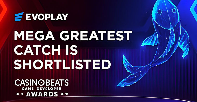 Evoplay’s Mega Greatest Catch shortlisted as Slot to Watch