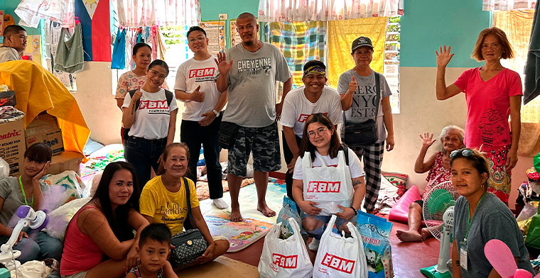 FBM Foundation helps 2,000 Filipinos in Cavite with relief operation
