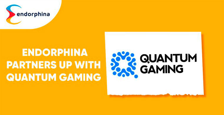 Endorphina partnered with Quantum Gaming!