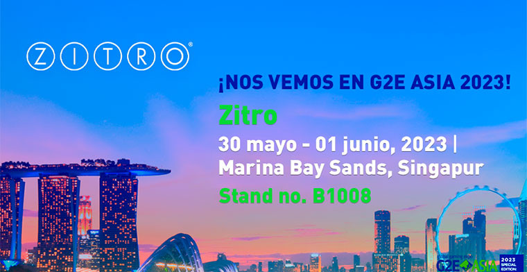 ZITRO presentará sus últimas innovaciones en G2E Asia 2023