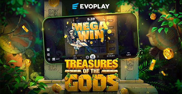 Evoplay presents new adventure game: Treasures of the Gods
