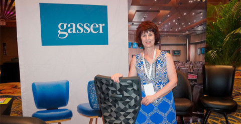 Gasser Chairs exhibió un deslumbrante equipo mobiliario para casinos en el CGS Bahamas Show