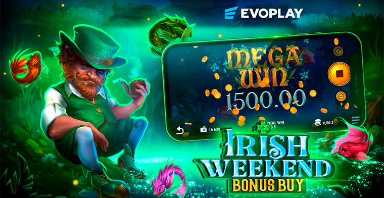 Evoplay launches the Irish Weekend Bonus Buy to go fishing on the Emerald Isle