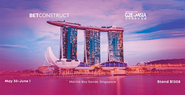 Meet BetConstruct at G2E Asia in Singapore