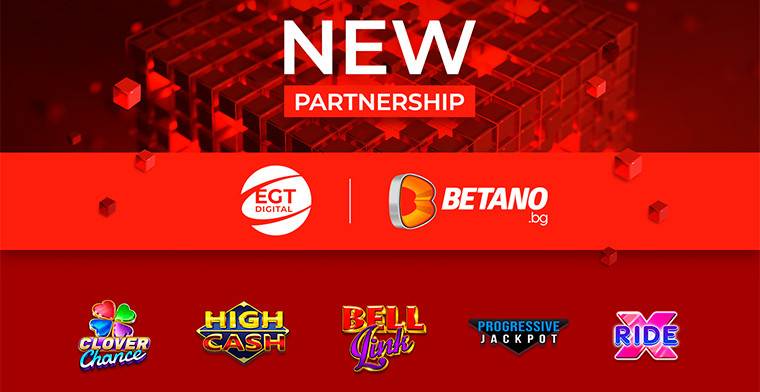 Betano already offers EGT Digital’s gaming content in Bulgaria