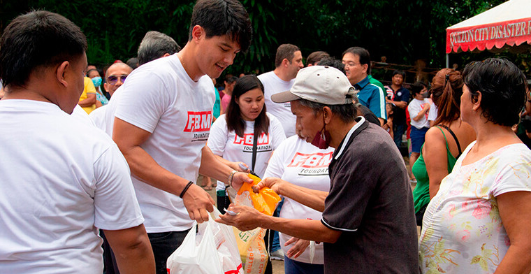 FBM® Foundation helps 350 families in Quezon City under the Bayanihan para sa Kababayan project