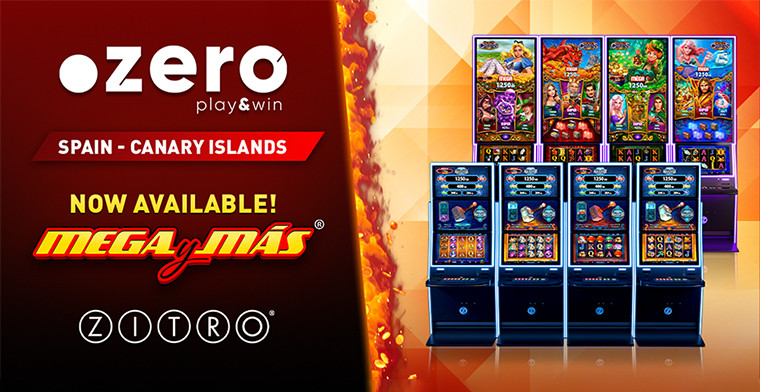Zitro’s Mega y Más system fills with prizes and awards the Punto Zero gaming venues in the Canary Islands