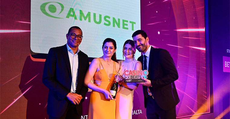 Amusnet wins game retro-style award at CasinoBeats Game Developers Awards
