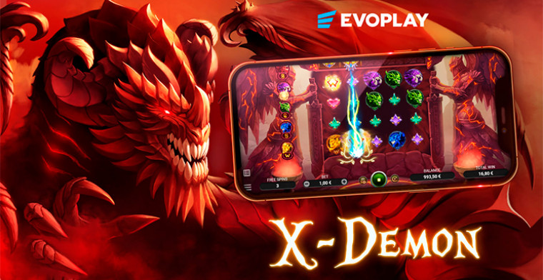Evoplay delves into a fiery dimension in X-Demon