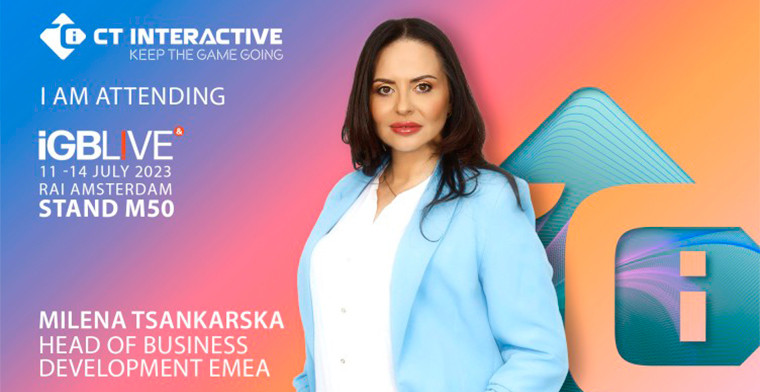 Milena Tsankarska, CT Interactive, to attend IGB Live next month