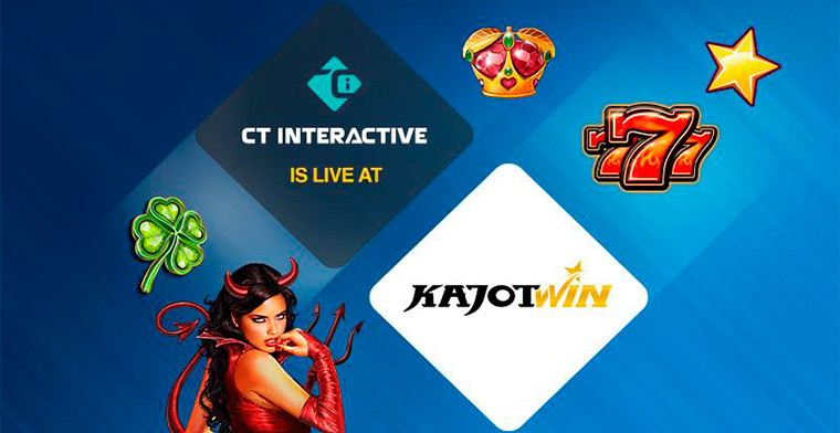 El contenido de CT Interactive se pone en marcha con Kajot, Eslovaquia