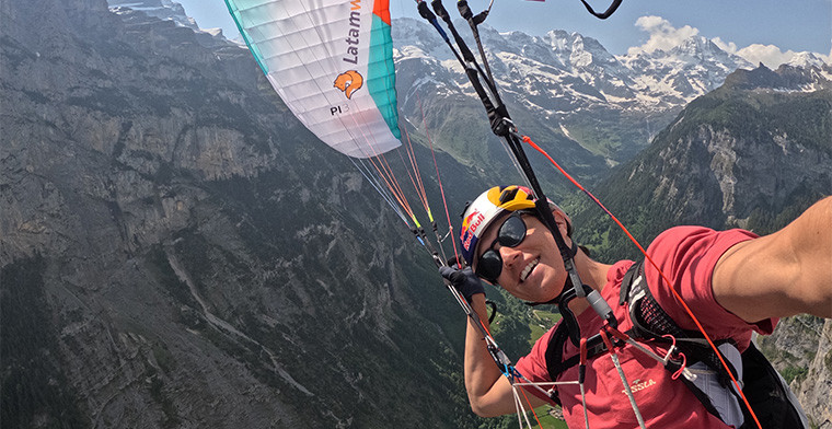 Latamwin apuesta por el parapente y se transforma en el nuevo sponsor de Victor “Bicho” Carrera