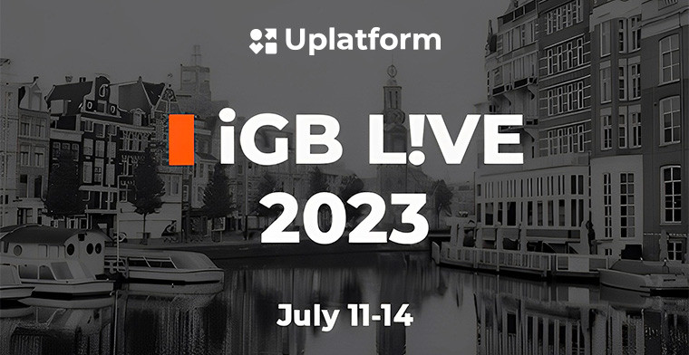 Uplatform ocupa un lugar central en iGB Live 2023