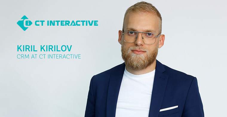 Kiril Kirilov, CRM de CT Interactive: El éxito en la industria del juego requiere de adaptabilidad y flexibilidad